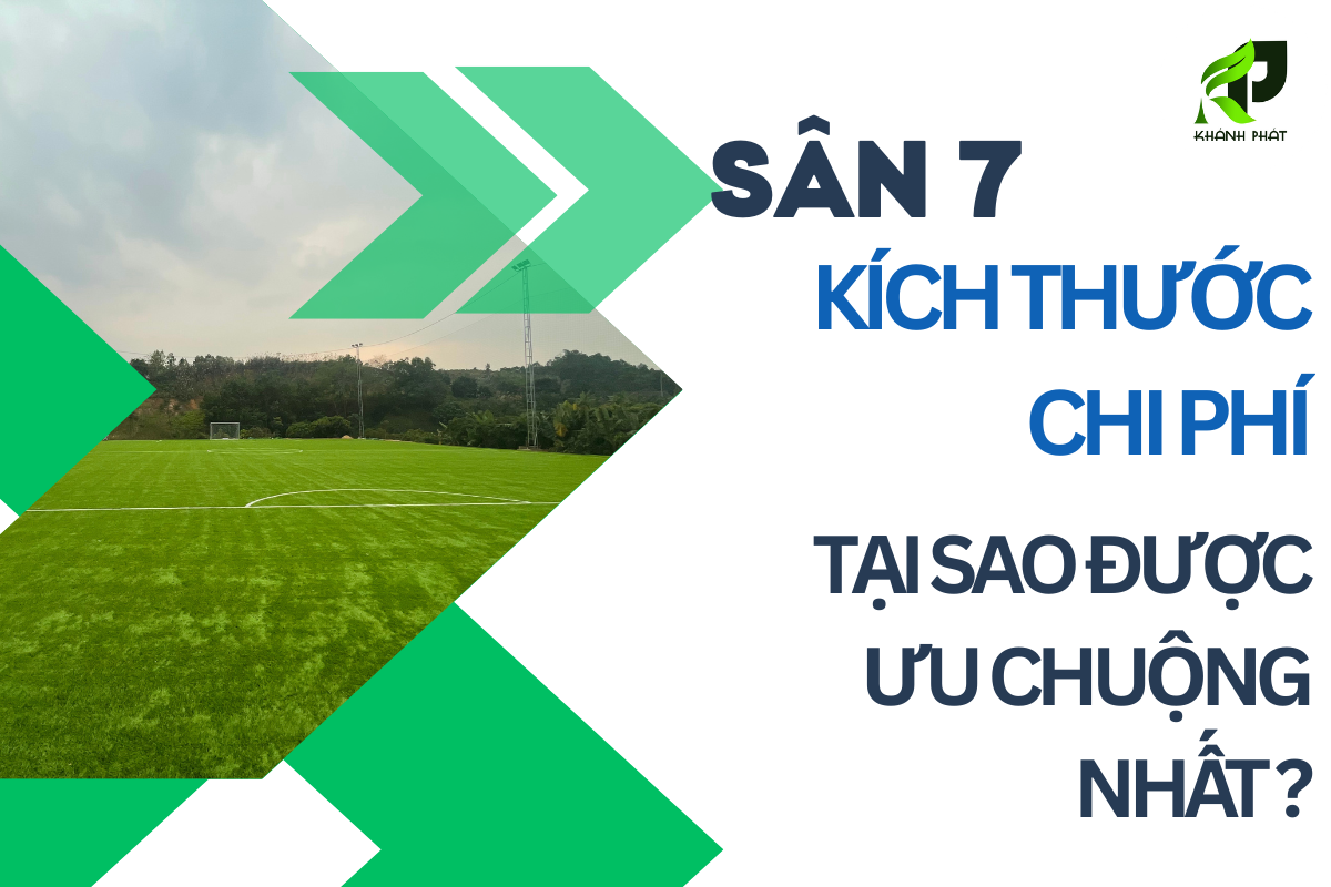 Sân Bóng 7 Người – Kích Thước, Chi Phí & Tại Sao Được Ưa Chuộng Nhất
