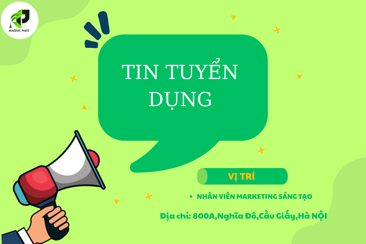 Khanhphatsports.com Tuyển Dụng: Nhân Viên Marketing Sáng Tạo