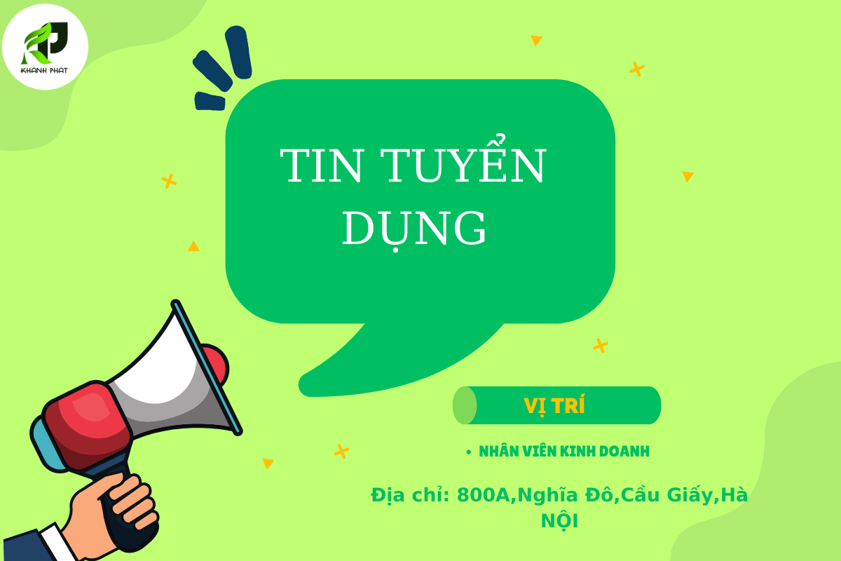 Khanhphatsports.com Tuyển Dụng: 02 Nhân Viên Kinh Doanh Dự Án Tại Hà Nội