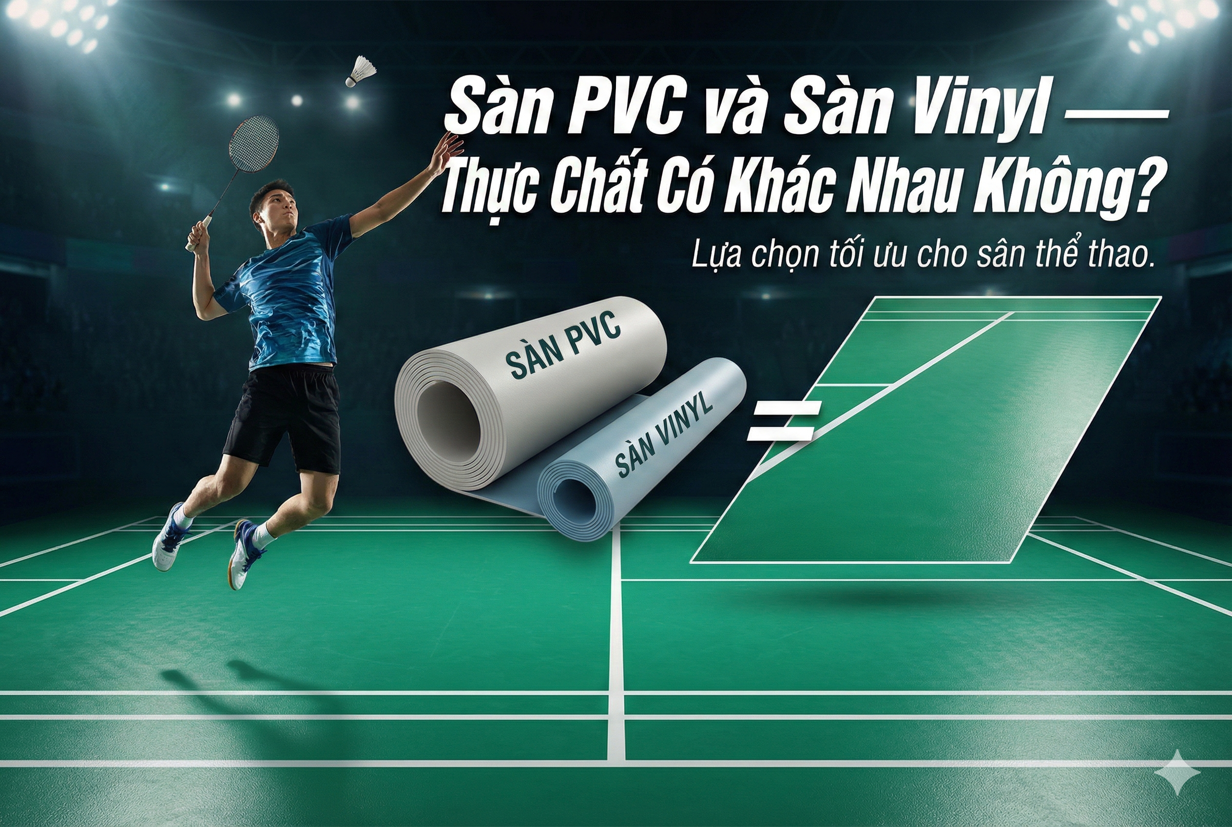 Sàn PVC và Sàn Vinyl — Thực Chất Có Khác Nhau Không?