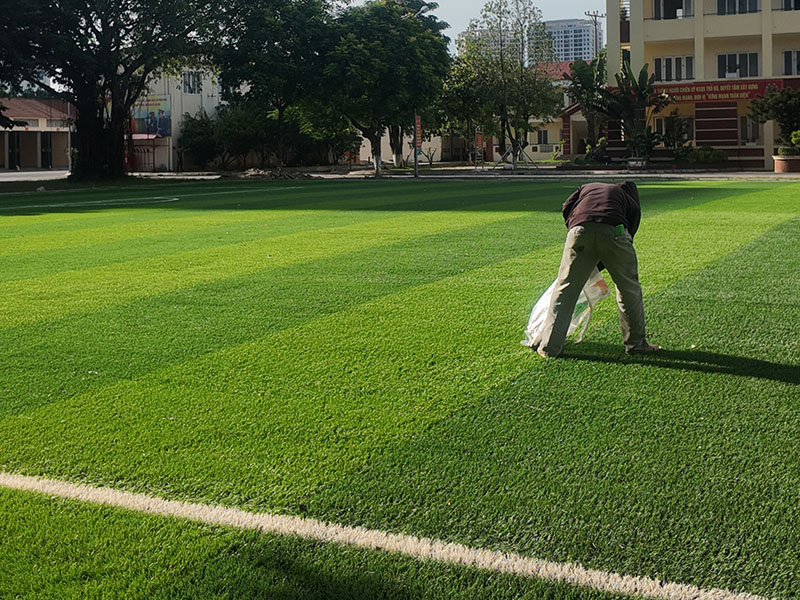 Sân bóng Kiểm soát Quân sự Xuân Phương, Hà Nội — Ảnh 1