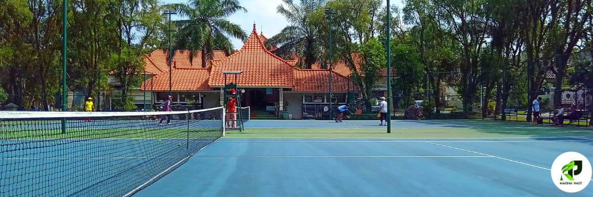 Thi Công Sân Tennis Chuyên Nghiệp Chuẩn ITF 7 Nghiệm thu sân tennis hoàn thiện