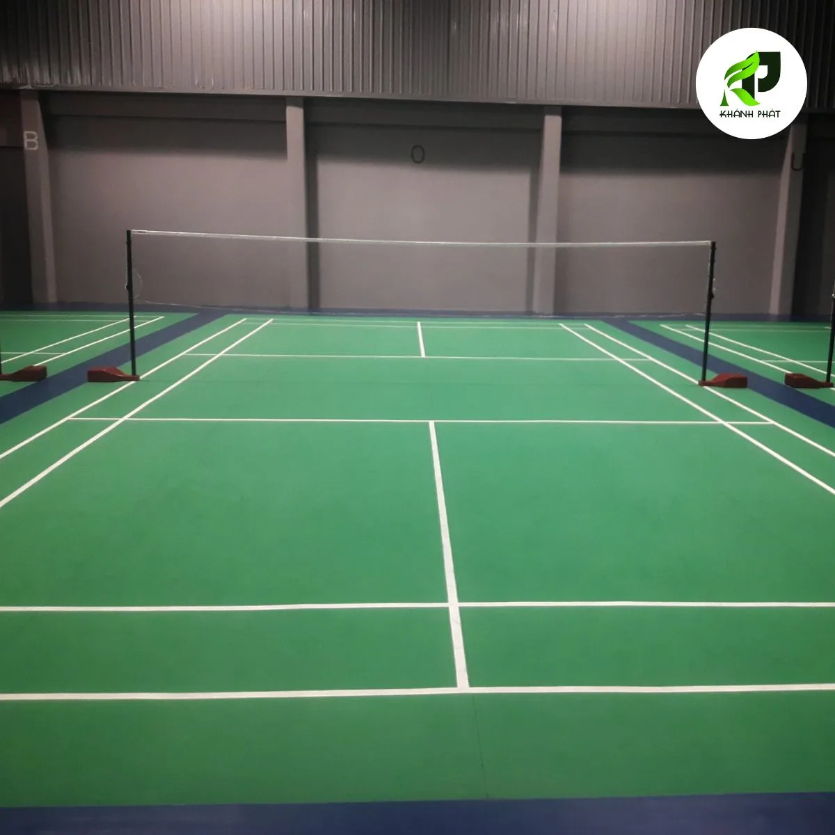 Thi Công Sân Cầu Lông Chuẩn BWF