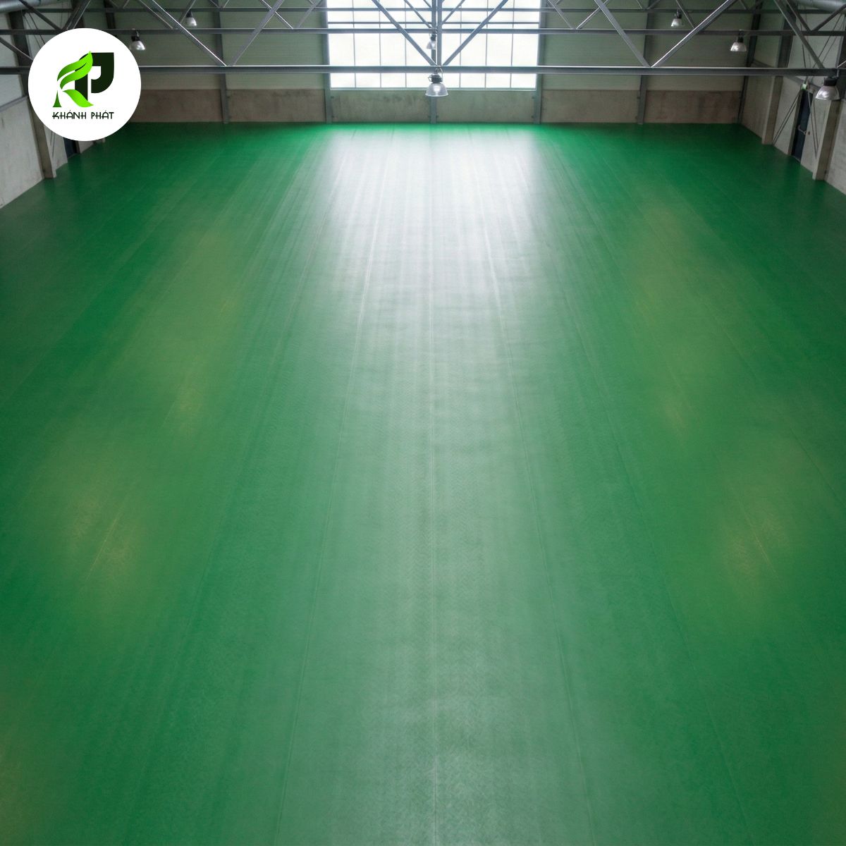Trải thảm PVC sân cầu lông