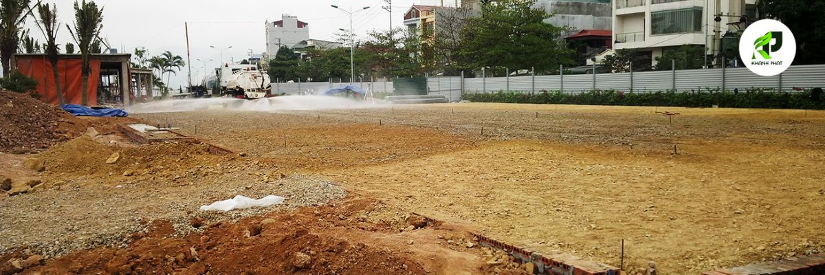 Thi Công Sân Tennis Chuyên Nghiệp Chuẩn ITF 6 Kẻ vạch và lắp lưới sân tennis