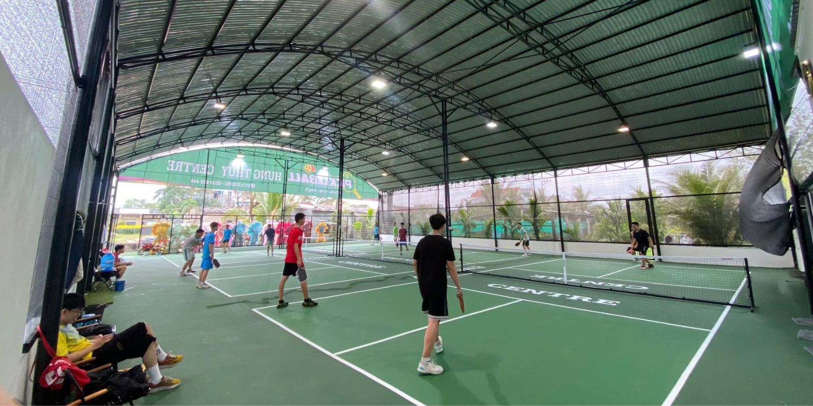 Tổ hợp sân Pickleball tại Thanh Hóa do Khánh Phát thi công
