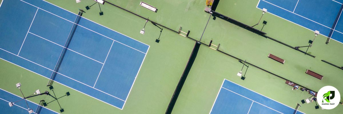 Nghiệm thu sân Pickleball hoàn thiện