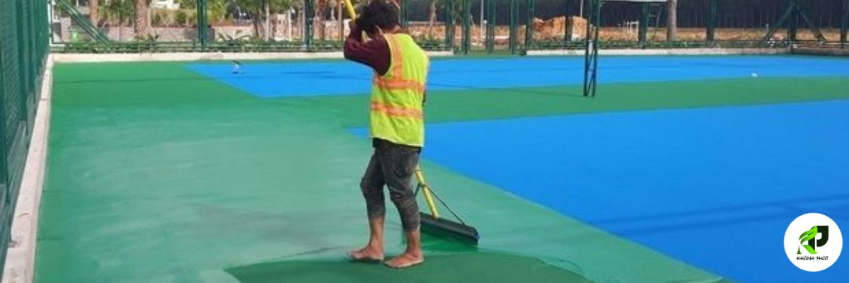 Kẻ vạch sân bóng chuyền chuẩn