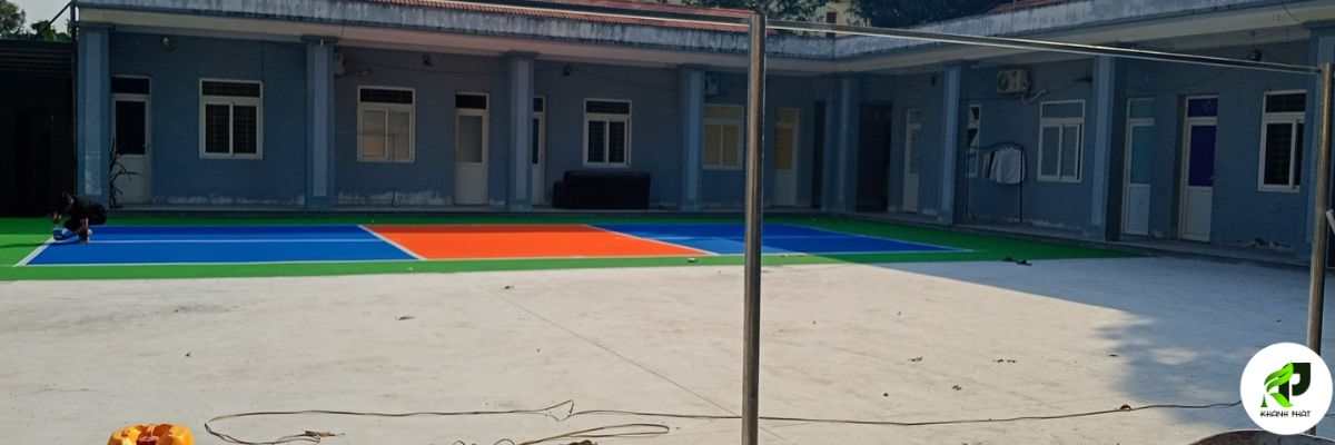 Lắp đặt hệ thống sân Pickleball
