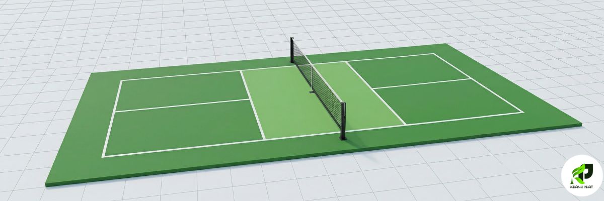 Lu nén nền hạ sân Pickleball